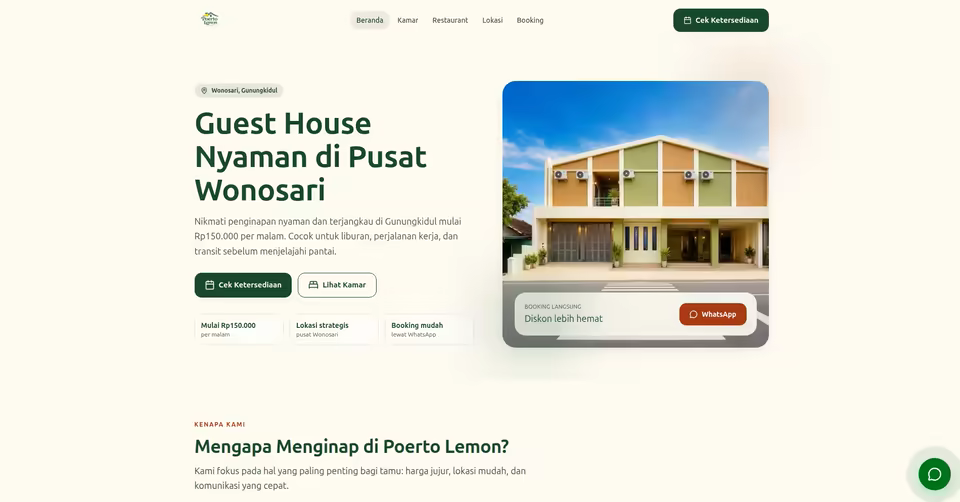 Poerto Lemon Homestay