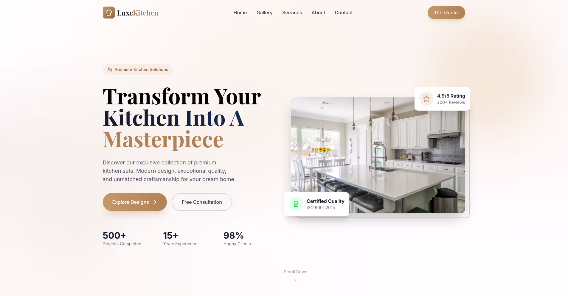 Luxe Kitchen